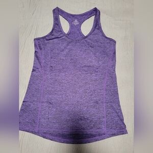 Icyzone Women's Purple Racerback Tank Top